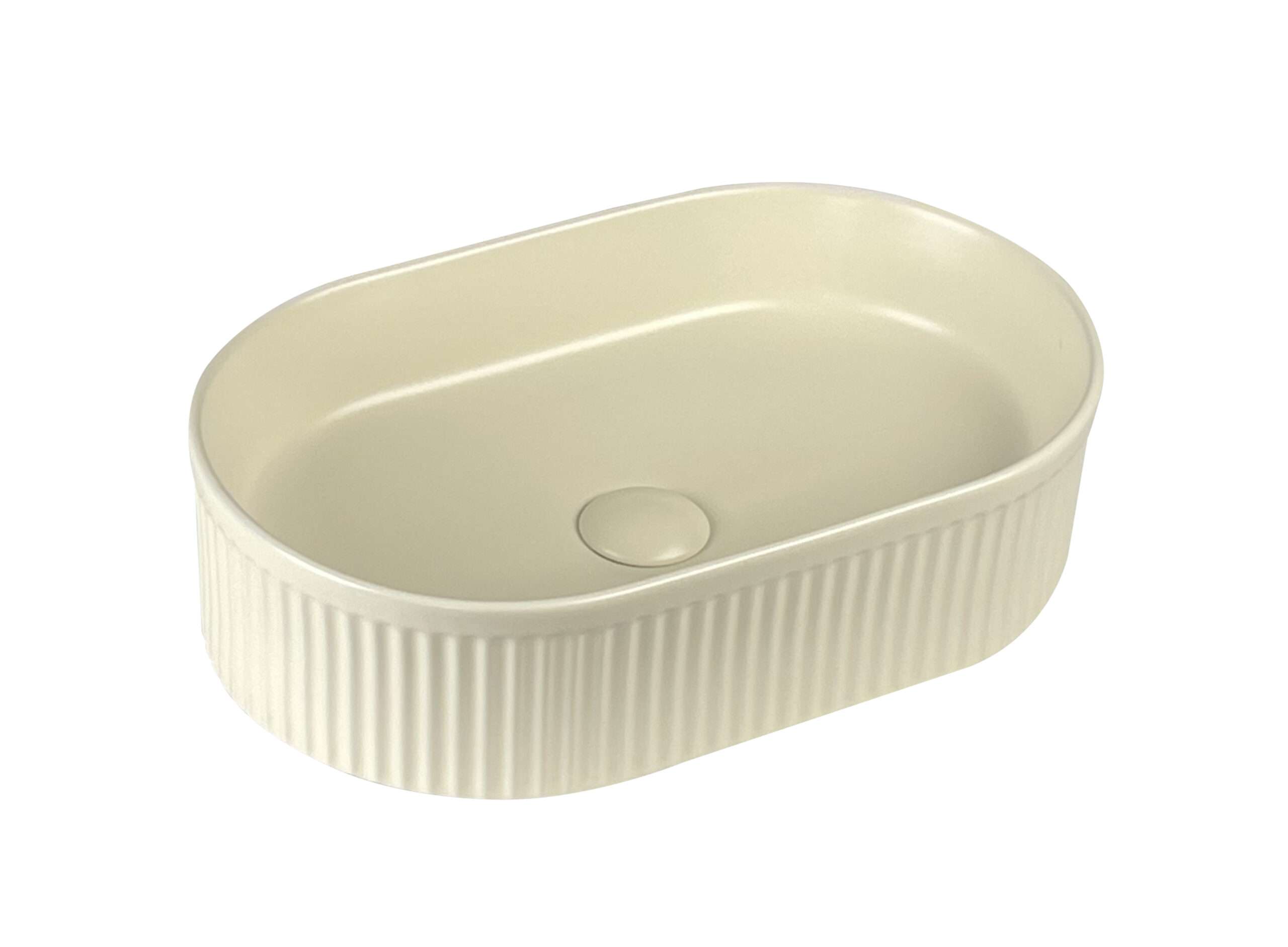 Lune basin in Khaki Cream